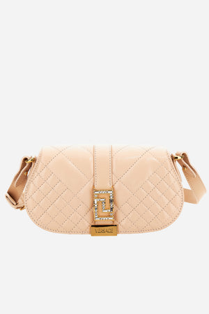 Greca Goddess Mini Bag In Quilted Calf Leather