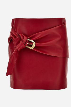 Skirt Leather In Lamb