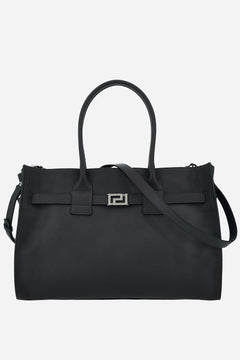 La Greca Tote In Calf Leather