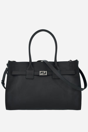 La Greca Tote In Calf Leather