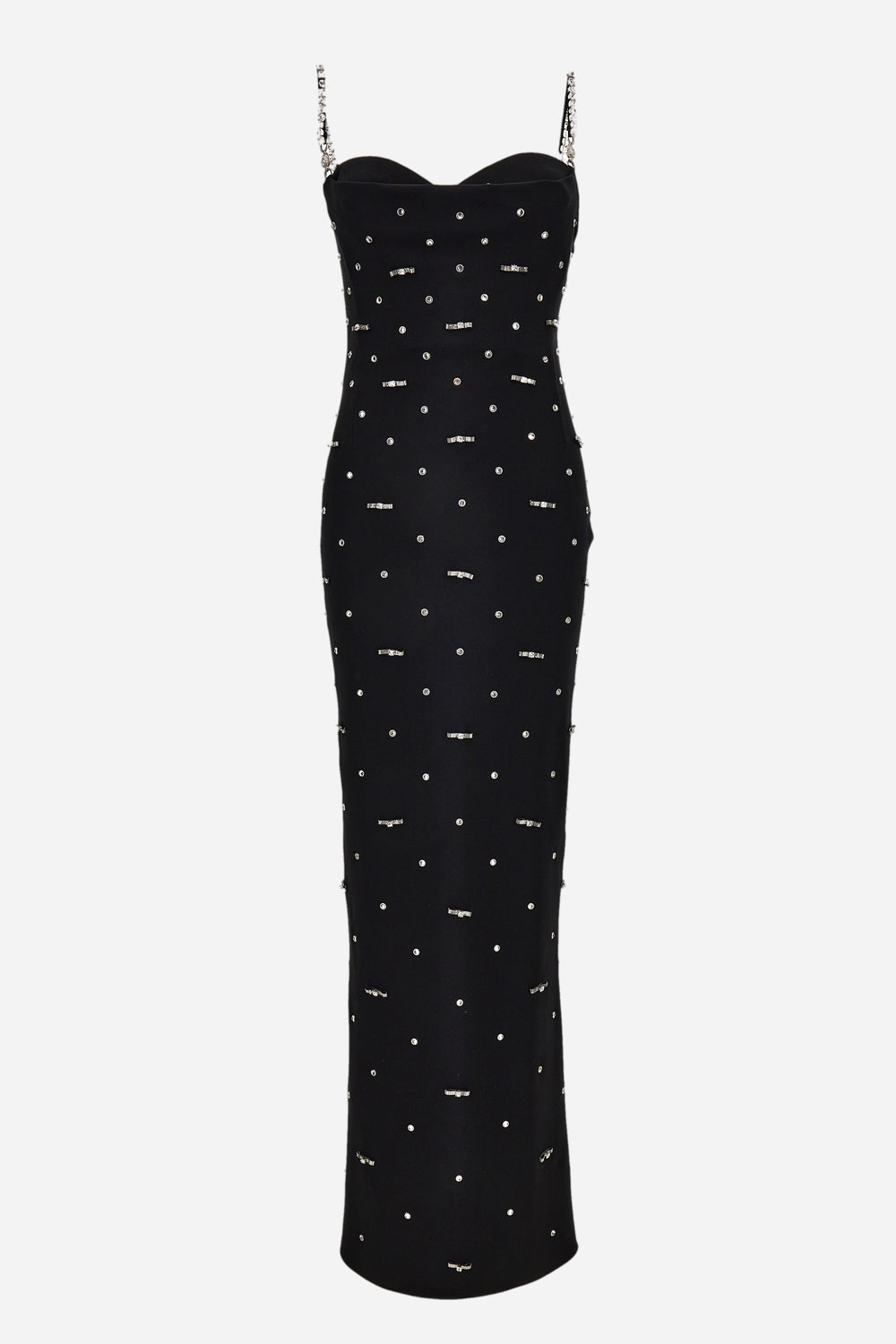 Gown In Silk Cady
