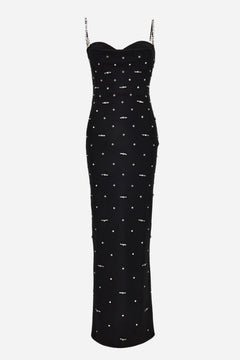 Gown In Silk Cady