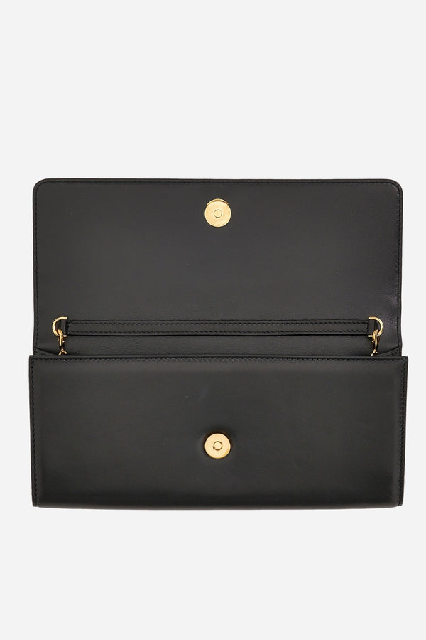 La Medusa Clutch In Lamb Leather