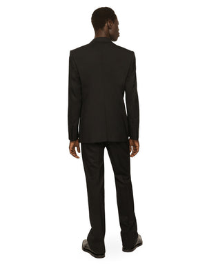 STRETCH WOOL PANTS