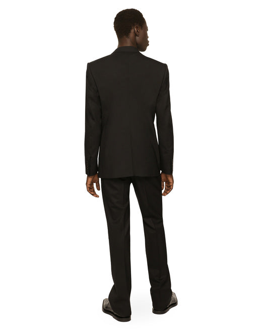 STRETCH WOOL PANTS