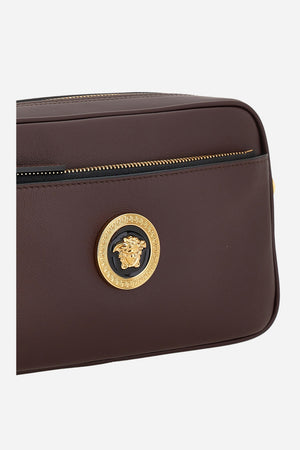 Icon Crossbody Bag In Grainy Calf Leather