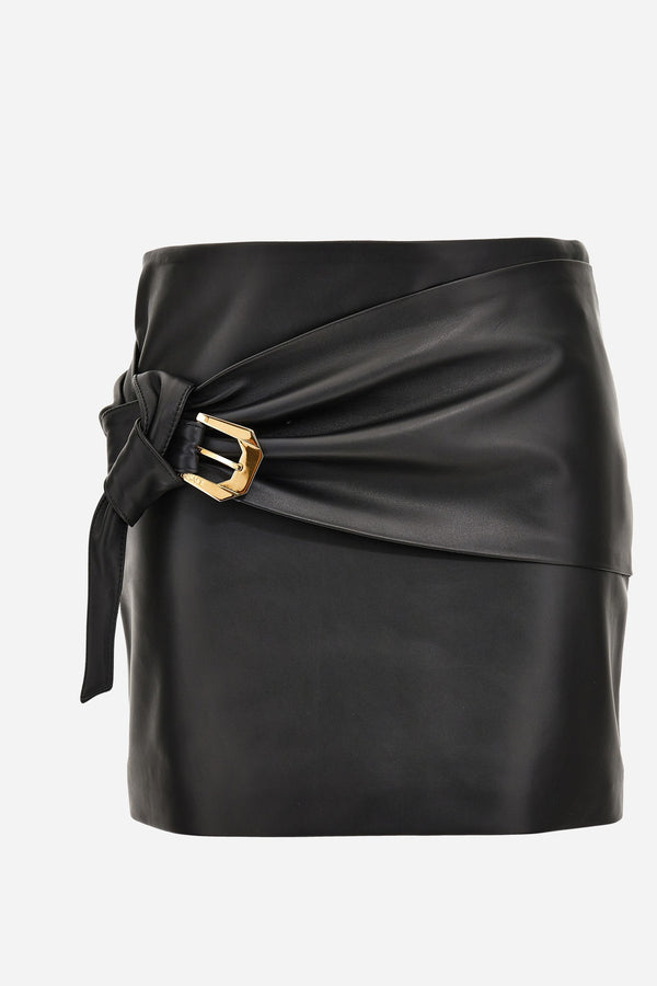 Skirt Leather In Lamb