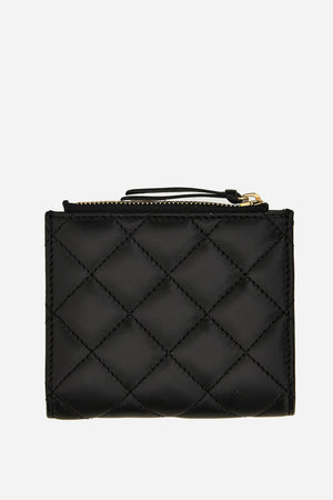 Icon Wallet In Quilted Lamb Leather