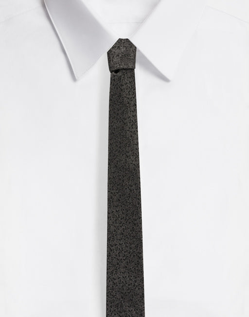 6 CM BLADE TIE IN JACQUARD SILK