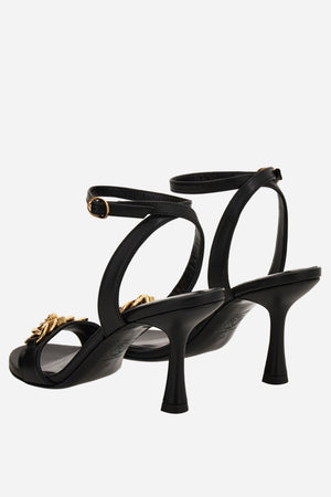 Icon Chain Sandal  In Calf Leather