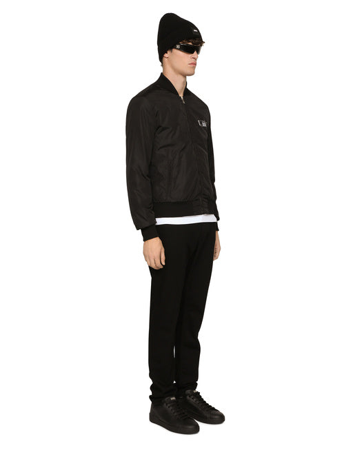 NYLON JACKET WITH DGVIB3 PRINT