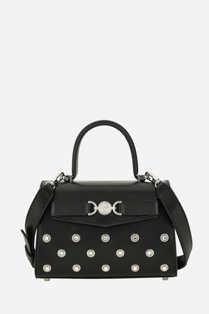 Medusa 95 Small Top Handle In Lamb Leather-Studs