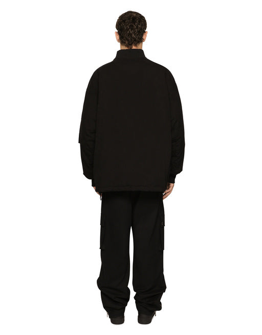 COTTON FAILLE JACKET WITH DGVIB3 PATCH
