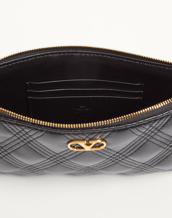 Pochette Valentino Garavani Quiltie 67 In Nappa Trapuntata