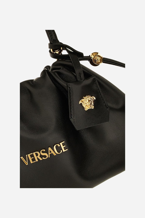 Versace Tag Minibag In Lamb Leather