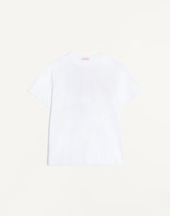 T-Shirt In Cotone Con Stampa Vltn 