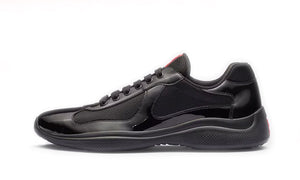 America's Cup in vernice e tessuto bike Nero Prada  Sneakers