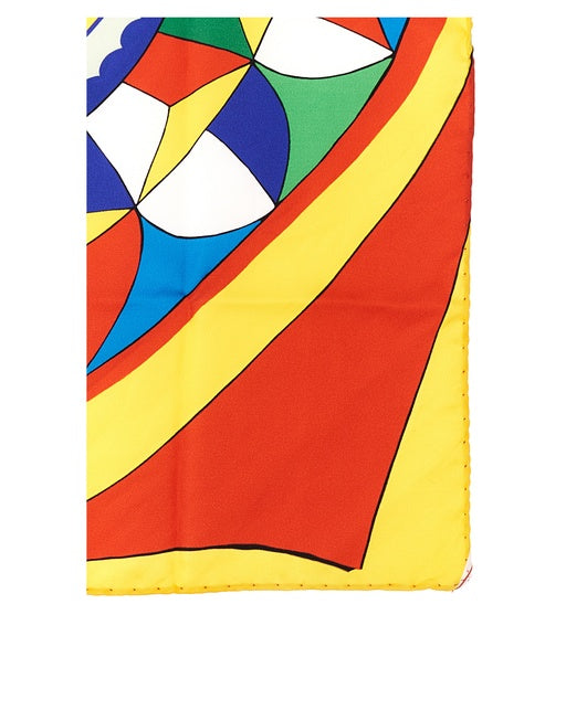 CARRETTO-PRINT TWILL SCARF (50 X 50)