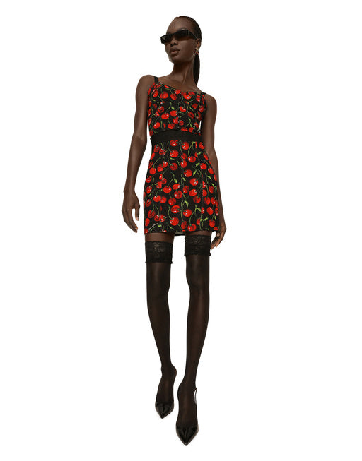 SHORT MARQUISETTE SKIRT WITH BRANDED ELASTIC