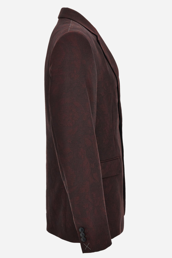 Formal Jacket In Wool Barocco Tailoring Fabric