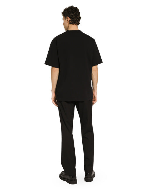 COTTON T-SHIRT WITH DOLCE&GABBANA LOGO