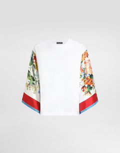 SHORT-SLEEVE T-SHIRT WITH SCARF