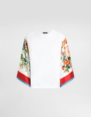 SHORT-SLEEVE T-SHIRT WITH SCARF