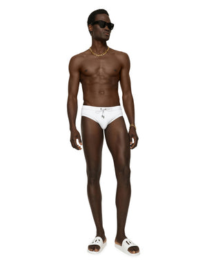 SWIM BRIEFS WITH HIGH-CUT LEG