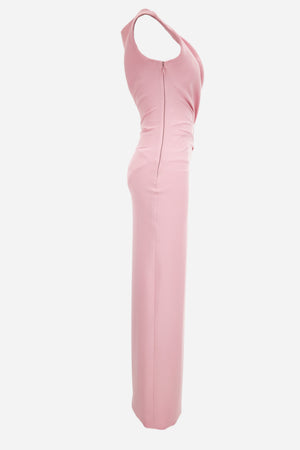 Gown In Silk Cady