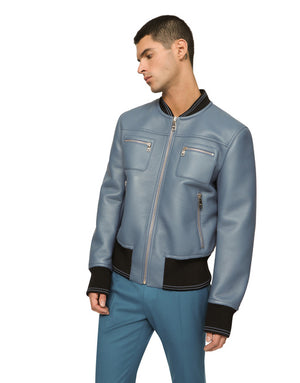BONDED LAMBSKIN JACKET