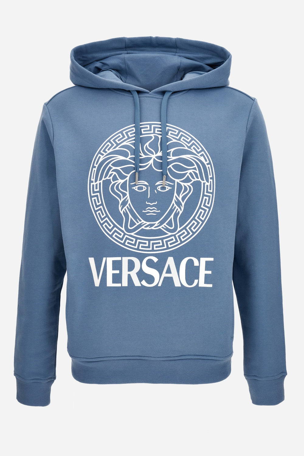 Sweatshirt In Non-Brushed Sweat Fabric-Logo Print