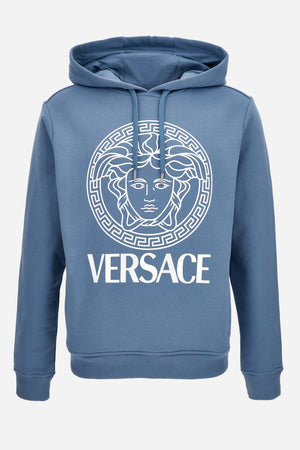 Sweatshirt In Non-Brushed Sweat Fabric-Logo Print