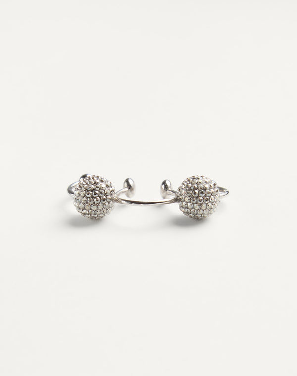 Nose Ring Poetique Des Gouttes In Metallo E Cristalli Swarovski®