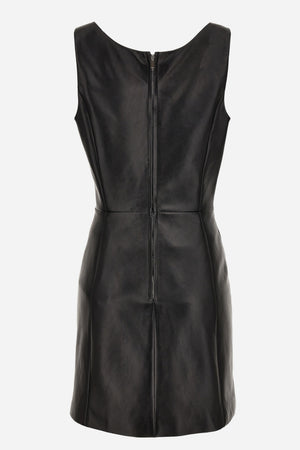 Dress Leather In Lamb Leather  With Safety Pin