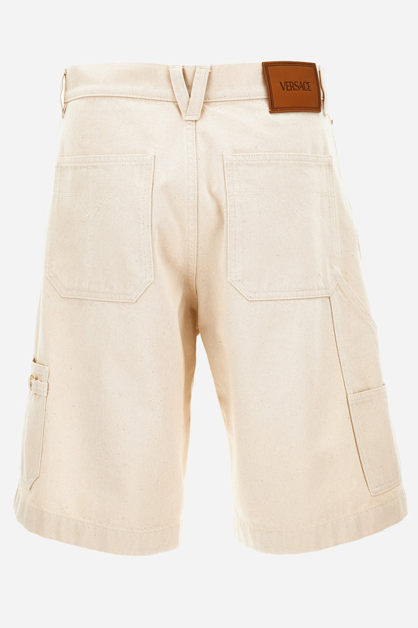 Short Denim In Denim Ecru' Stop Rinsed