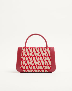 Borsa Piccola A Mano Vlogo Signature Toile Iconographe