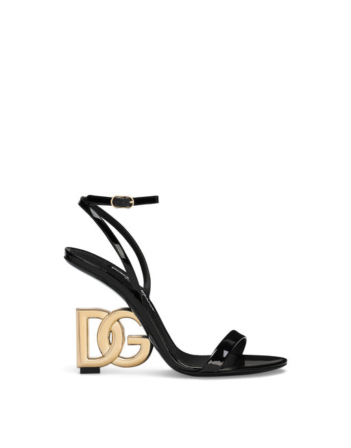 PATENT LEATHER SANDALS