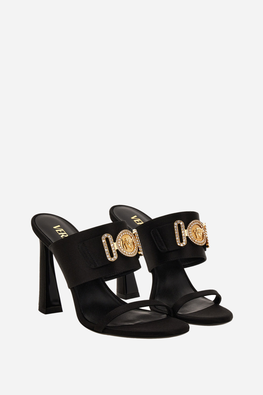 Medusa Biggie Medusa Mule  In Satin