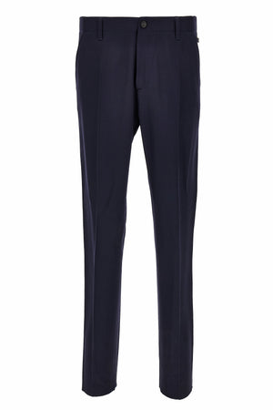 Formal Pant In Responsible Dry Hand Wool Grain De Poudre