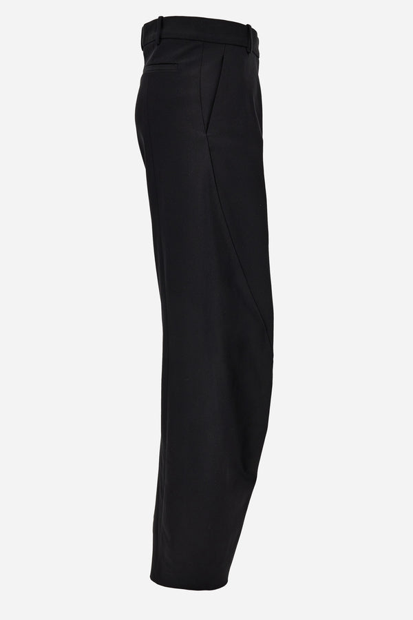 Informal Pant In Responsible Fluid Cotton Gabardine