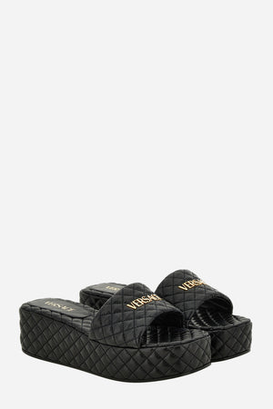 Platforms Mule T.55 In Lamb Leather