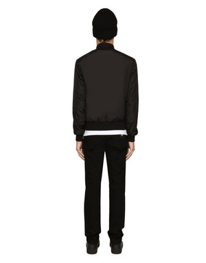 NYLON JACKET WITH DGVIB3 PRINT
