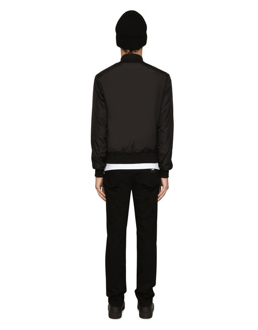 NYLON JACKET WITH DGVIB3 PRINT