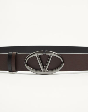 Cintura Reversibile Vlogo The Bold Edition In Vitello 35 Mm