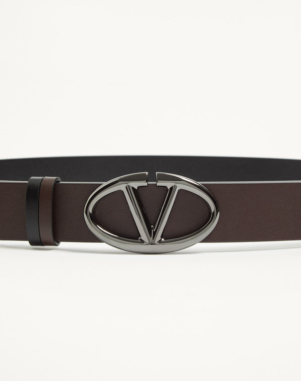 Cintura Reversibile Vlogo The Bold Edition In Vitello 35 Mm