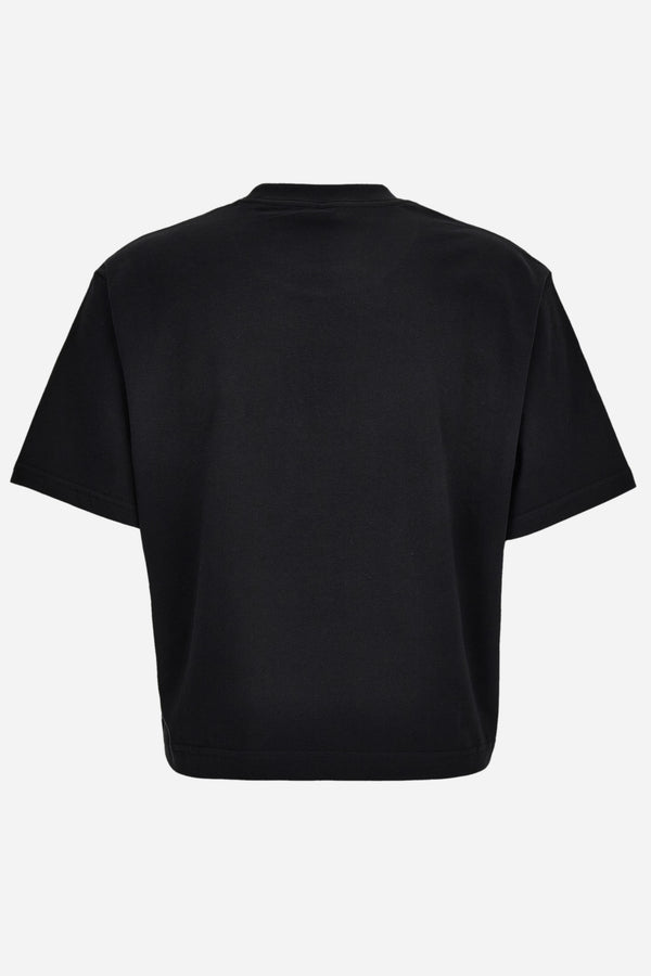T-Shirt In Jersey Versace Milano Print