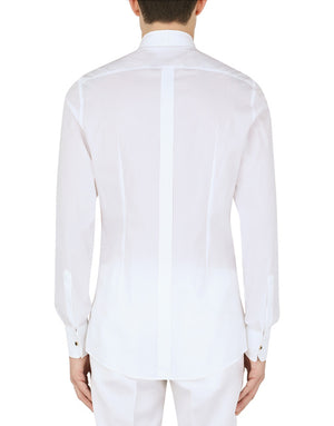 COTTON GOLD-FIT TUXEDO SHIRT