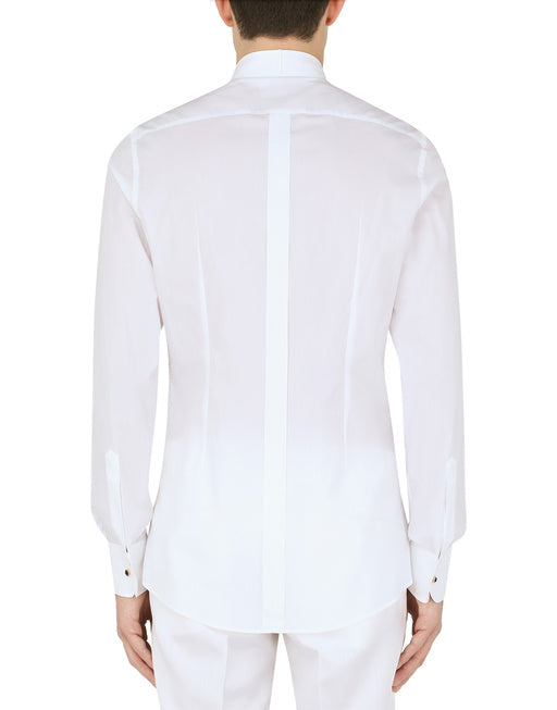 COTTON GOLD-FIT TUXEDO SHIRT