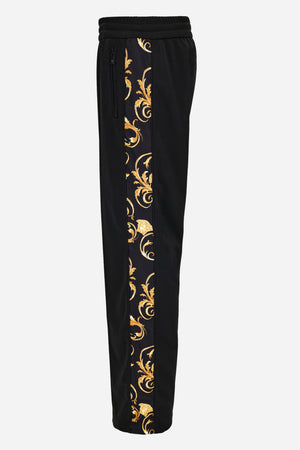 Sweatpant In Compact Techno Jersey Fabrics-Medusa Leafy Print