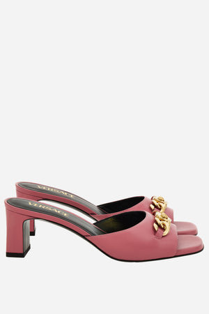 Icon Chain Mule  In Calf Leather